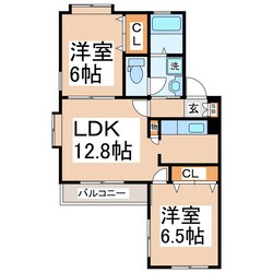 グレース・Ｍの物件間取画像